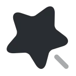 Magic Star SVG Icon